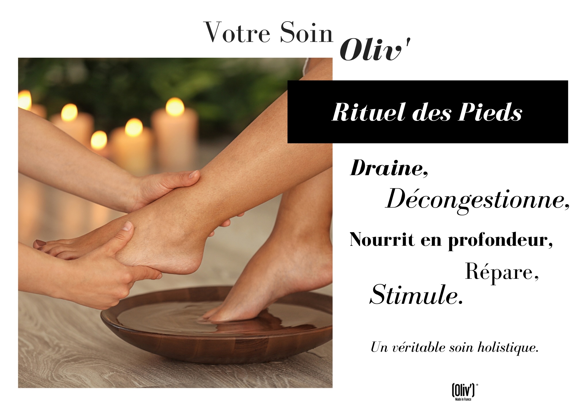 SOINS RITUEL DES PIEDS